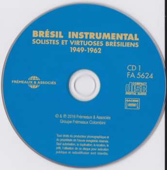 3CD Various: Brésil Instrumental (Solistes Et Virtuoses Brésiliens 1949-1962)