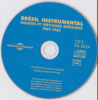 3CD Various: Brésil Instrumental (Solistes Et Virtuoses Brésiliens 1949-1962)