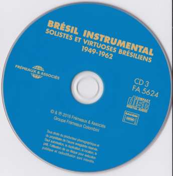 3CD Various: Brésil Instrumental (Solistes Et Virtuoses Brésiliens 1949-1962)