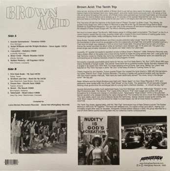 LP Various: Brown Acid: The Tenth Trip (Heavy Rock From The Underground Comedown