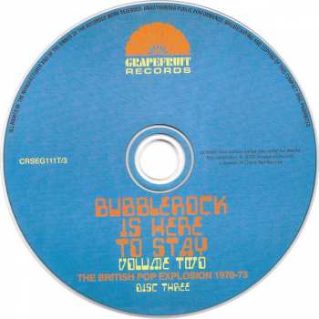 3CD/Caja Various: Bubblerock Is Here To Stay Volume Two - The British Pop Explosion 1970-73