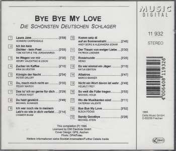 CD Various: Bye Bye My Love (Die Schönsten Deutschen Schlager)