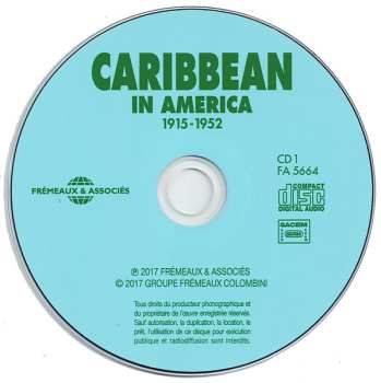 3CD Various: Caribbean In America 1915-1962
