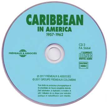 3CD Various: Caribbean In America 1915-1962