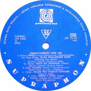 LP Various: Československý Jazz 1962