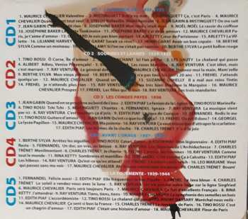 5CD/Caja Various: Chantons Français 1925-1944