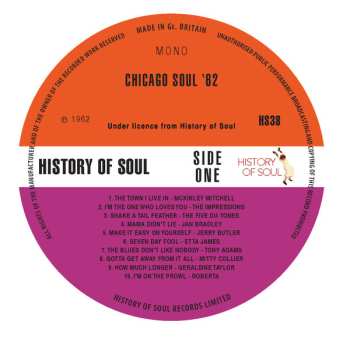 LP Various: Chicago Soul '62