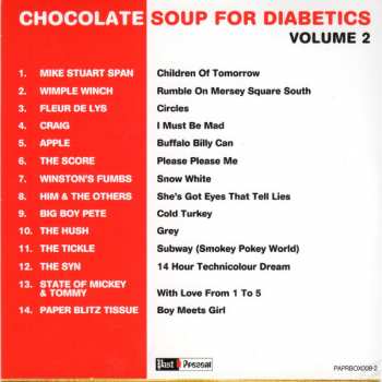 5CD/Caja Various: Chocolate Soup For Diabetics Volumes 1-5