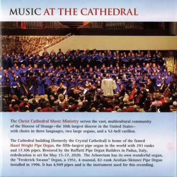 CD Various: Christ Cathedral Dedication (A Place for Christ Forever)