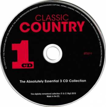 3CD Various: Classic Country