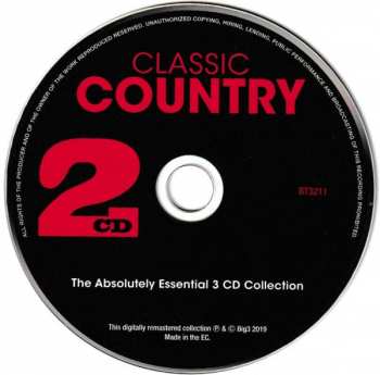 3CD Various: Classic Country