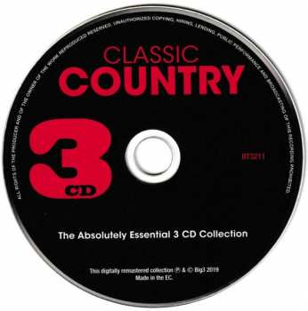 3CD Various: Classic Country
