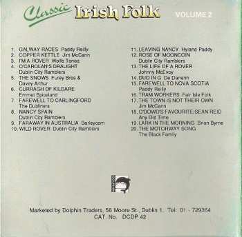 CD Various: Classic Irish Folk Volume 2