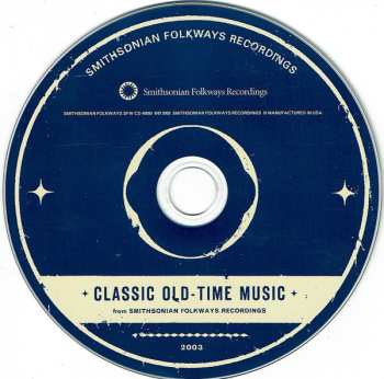 CD Various: Classic Old-time Music (From Smithsonian Folkways Recordings)
