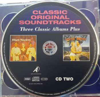 2CD Various: Classic Original Soundtracks - Three Classic Albums Plus - West Side Story, High Society, South Pacific - plus five bonus tracks from The King And I