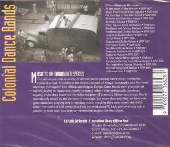 CD Various: Colonial Dance Bands