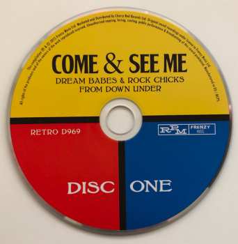 2CD Various: Come & See Me (Dream Babes & Rock Chicks From Down Under)