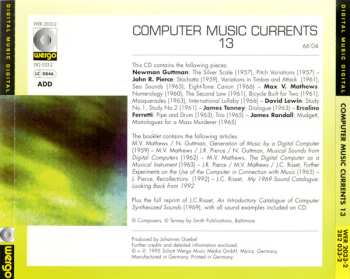 CD Various: Computer Music Currents 13
