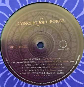 4LP Various: Concert For George (Original Motion Picture Soundtrack) LTD