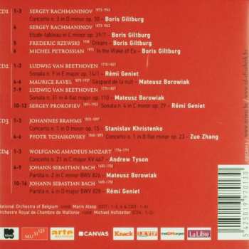 4CD/Caja Various: Concours Reine Elisabeth - Koningin Elisabethwedstrijd Piano 2013