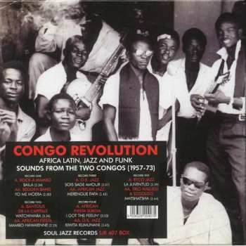 5SP/Caja Various: Congo Revolution : African Latin, Jazz And Funk Sounds From The Two Congos (1957-73)