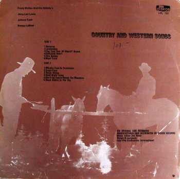 LP Various: Country And Western Songs