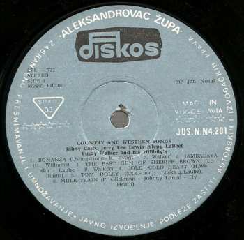 LP Various: Country And Western Songs