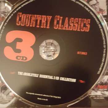 3CD Various: Country Classics The Absolutely Essential  CD Collection