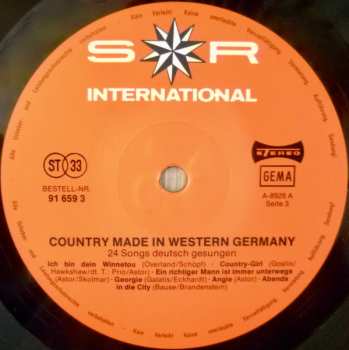 2LP Various: Country Made In Western Germany