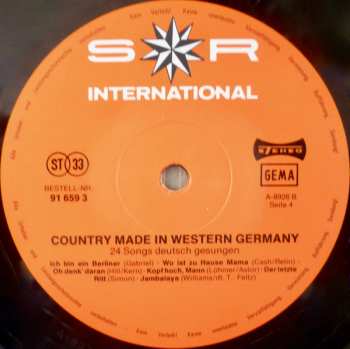 2LP Various: Country Made In Western Germany