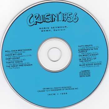 CD Various: Cruisin' 1956 - Robin Seymour, WKMH, Detroit
