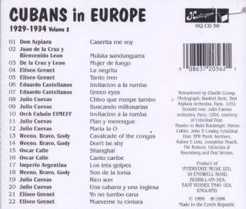 CD Various: Cubans In Europe 1929-1934 Volume 2