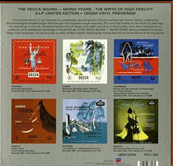 6LP/Caja Various: Decca Sound: Mono Years 1944–1956 LTD | NUM