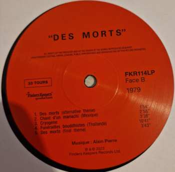 LP Various: Des Morts (Of The Dead)