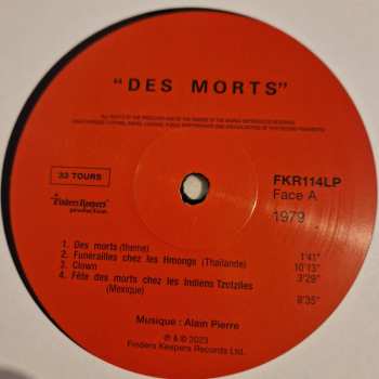 LP Various: Des Morts (Of The Dead)