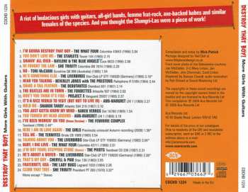 CD Various: Destroy That Boy! More Girls With Guitars