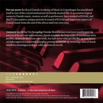 12CD/Caja Various: Det Kongelige Danske Musikkonservatorium (The Royal Danish Academy of Music 150 years)