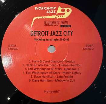 LP Various: Detroit Jazz City Workshop Jazz Singles 1962-63
