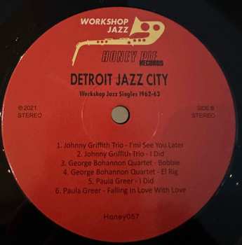 LP Various: Detroit Jazz City Workshop Jazz Singles 1962-63