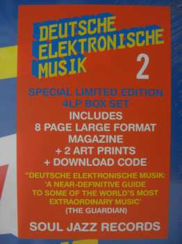 4LP Various: Deutsche Elektronische Musik 2 (Experimental German Rock And Electronic Musik 1971-83) LTD