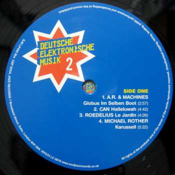 4LP Various: Deutsche Elektronische Musik 2 (Experimental German Rock And Electronic Musik 1971-83) LTD