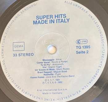 LP Various: Die Neuen Super-Hits (Made In Italy)