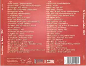 2CD Various: Die Schlager Des Jahres 1958