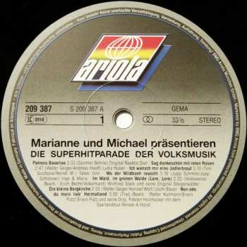 LP Various: Die Super-Hitparade Der Volksmusik