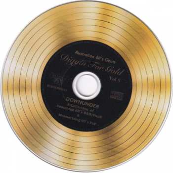 5CD/Caja Various: Diggin' For Gold Volumes 1-5 (A Collection of Demented 60's R&B/Punk & Mesmerizing 60's Pop)