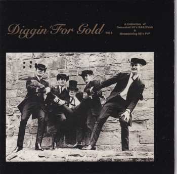 5CD/Caja Various: Diggin' For Gold Volumes 1-5 (A Collection of Demented 60's R&B/Punk & Mesmerizing 60's Pop)