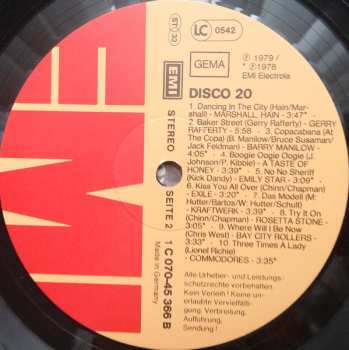 LP Various: Disco 20