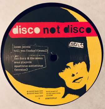 3LP Various: Disco Not Disco (Leftfield Disco Classics From The New York Underground)