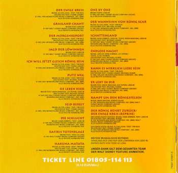 CD Various: Disneys Der König Der Löwen (Das Broadway Musical Im Hamburger Hafen)