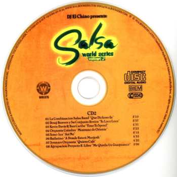 2CD Various: DJ El Chino Presents Salsa World Series Volume 2